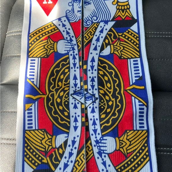 ODD SOX King of Hearts Graphic socks unisex adult NEW playing face card game - Picture 5 of 5